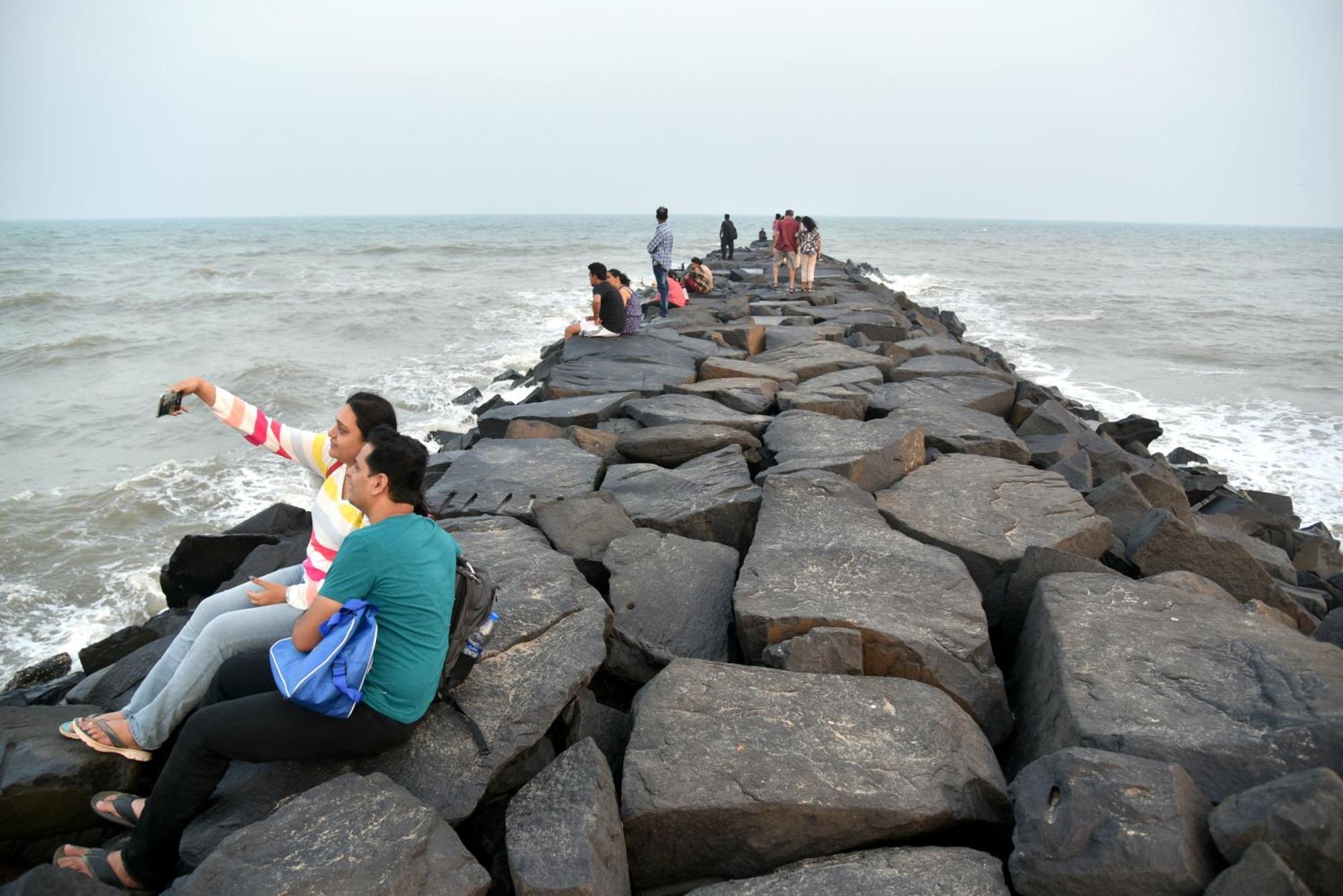 The Ocean Edge Hotel Pondicherry Exterior foto
